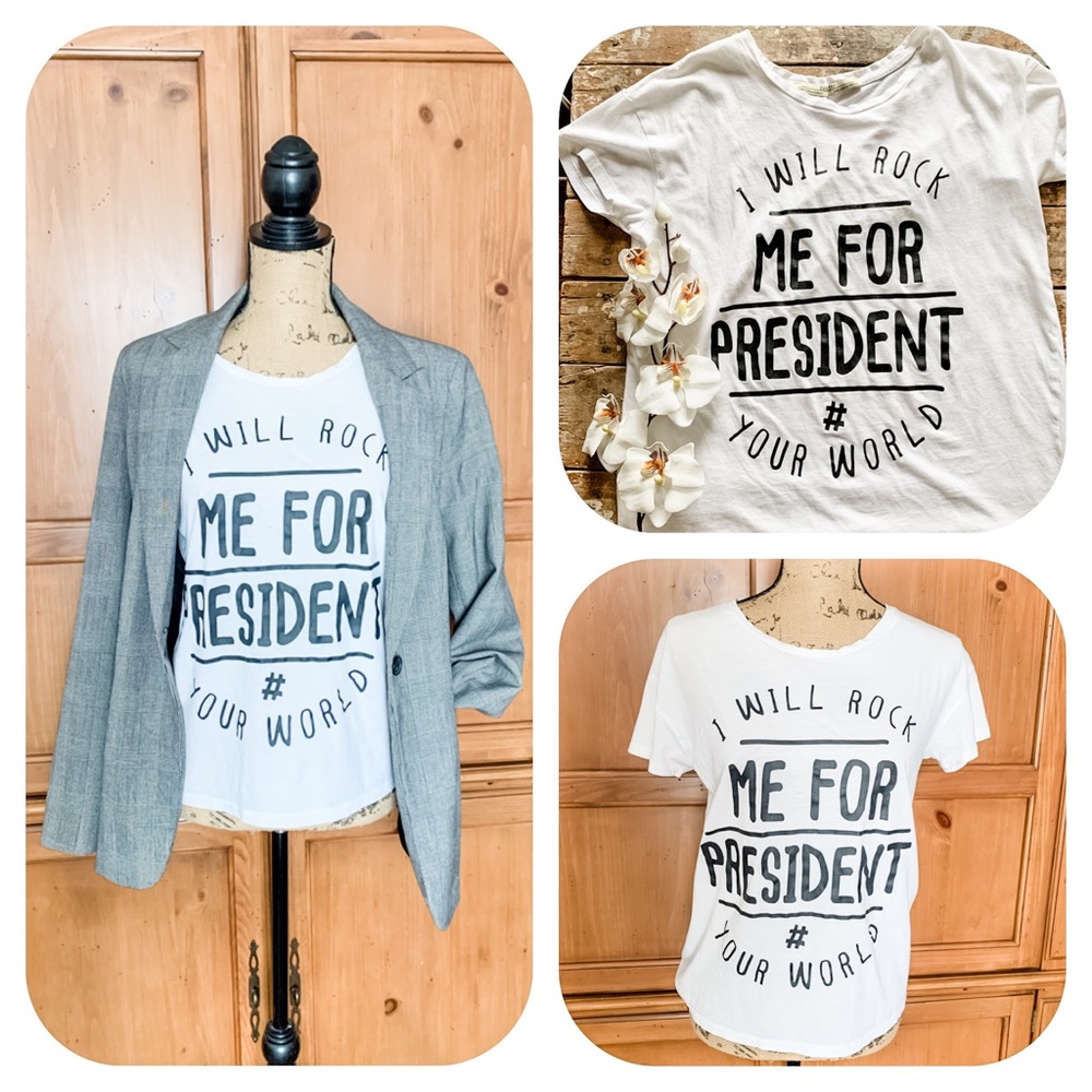 Zara “I Will Rock, Me for President” Tee